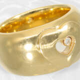 Massiver, luxuriöser Chopard Designer Goldschmiedering "Happy Diamonds", Markenschmuck aus 18K Gold - photo 3