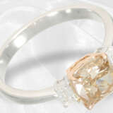 Ring: moderner Diamantring mit großem Fancy Diamant von ca. 2ct - photo 4