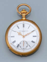 Patek Philippe Ankerchronometer mit Chronograph mit Kronendrücker