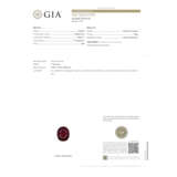 Ring: ehemals sehr teurer Platinring mit natürlichem Burma-Rubin von 7,18ct, GIA Zertifikat - photo 7