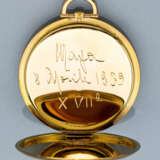 Seltene Audemars Piguet Taschenuhr aus 18K Gelbgold mit Hausmann Signatur - Foto 5