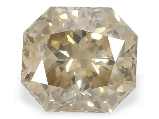 Diamant: seltener Fancy Diamant von ca. 2,65ct, seltener Oktagon-Brillant-Cut - Foto 1