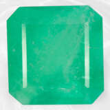 Bedeutender, extrem seltener kolumbianischer Smaragd von beeindruckender Größe, ca. 63,27ct, inkl. GRS_Zertifikat - photo 1