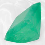 Bedeutender, extrem seltener kolumbianischer Smaragd von beeindruckender Größe, ca. 63,27ct, inkl. GRS_Zertifikat - фото 3