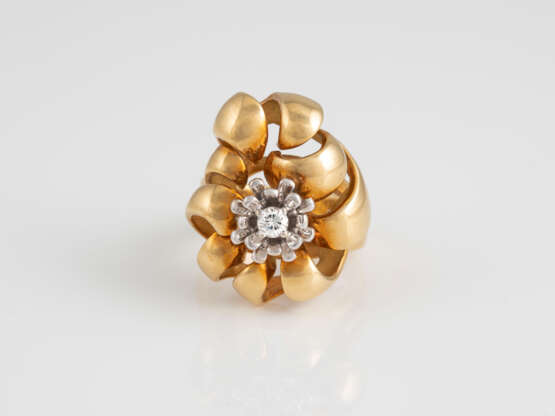 BRILLANT-RING 'GOLDBAUR' - Foto 1