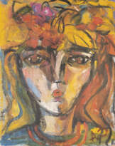 ANATOLIJ ZVEREV (ATTR.) PORTRAIT EINES MÄDCHENS