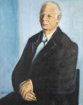 HELMUT EVERKE PORTRAIT PROFESSOR ZAHN
