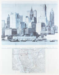 CHRISTO & JEANNE-CLAUDE 'TWO LOWER MANHATTAN WRAPPED BUILDINGS'