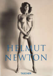 HELMUT NEWTON MONUMENTALER FOTOBILDBAND 'SUMO' MIT PRÄSENTATIONSTISCH (1999)