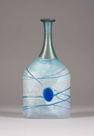 BERTIL VALLIEN FLASCHENVASE 'GALAXY BLUE' MODELL '48015' - Foto 1