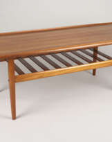 GRETE JALK TEAK 'SURFBOARD' COUCHTISCH