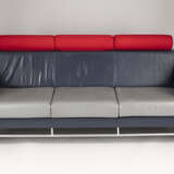 ETTORE SOTTSASS LEDERSOFA KNOLL INTERNATIONAL MODELL 'EASTSIDE' - Foto 1