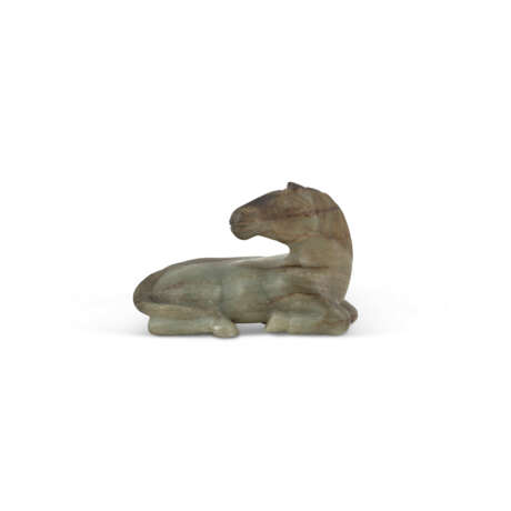 A GREY JADE HORSE - photo 1