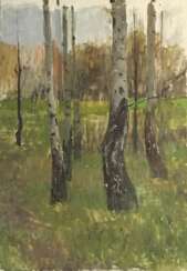 Azgur (Gorelova) G. G. - “birch grove”, 1965