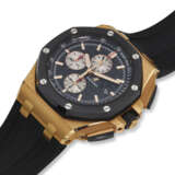 AUDEMARS PIGUET, REF. 26400RO.OO.A002CA.01, ROYAL OAK OFFSHORE, AN 18K ROSE GOLD AND CERAMIC CHRONOGRAPH WRISTWATCH WITH DATE - Foto 2