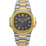 PATEK PHILIPPE, REF. 3700/11JA, NAUTILUS, A FINE 18K YELLOW GOLD AND STEEL BRACELET WATCH WITH DATE - photo 1