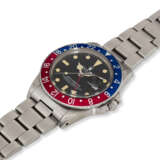 ROLEX, REF. 16750, GMT-MASTER “PEPSI,” A STEEL GMT WRISTWATCH WITH MATTE DIAL AND DATE - photo 2