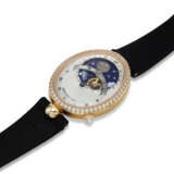 BREGUET, REF. 8998BR/11/874/D00D, REINE DE NAPLES JOUR/NUIT, A VERY FINE 18K ROSE GOLD AND DIAMOND-SET WRISTWATCH WITH LAPIS LAZULI AND MOTHER-OF-PEARL DAY/NIGHT ESCAPEMENT INDICATOR - photo 2