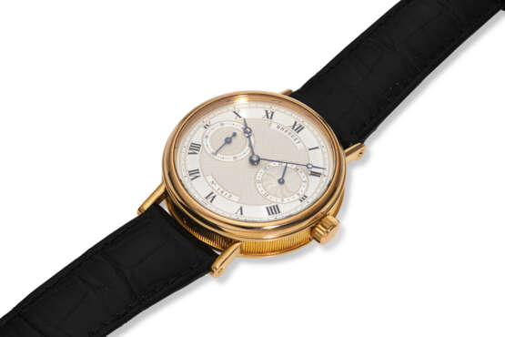 BREGUET, REF. 3637, CLASSIQUE, A VERY FINE AND RARE 18K ROSE GOLD MINUTE REPEATING WRISTWATCH WITH 24-HOUR INDICATOR - фото 2