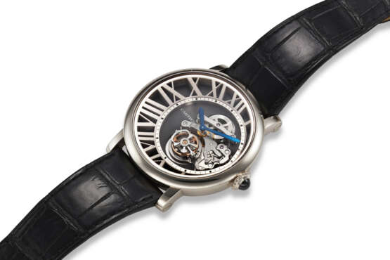 CARTIER, REF. W1556214, ROTONDE DE CARTIER, AN 18K WHITE GOLD LIMITED EDITION FLYING TOURBILLON WRISTWATCH WITH REVERSED DIAL, NUMBERED 97 OUT OF 100 EXAMPLES - photo 2