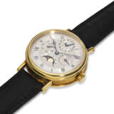 BREGUET, REF. 3737, CLASSIQUE, A VERY FINE AND RARE 18K YELLOW GOLD PERPETUAL CALENDAR MINUTE REPEATING WRISTWATCH WITH MOON PHASES - фото 2