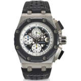 AUDEMARS PIGUET, REF. 26078IO.OO.D001VS.01, ROYAL OAK OFFSHORE, RUBENS BARRICHELLO II, A LIMITED EDITION TITANIUM AND CERAMIC CHRONOGRAPH WRISTWATCH WITH DATE, NUMBERED 906 OUT OF 1000 EXAMPLES - photo 1
