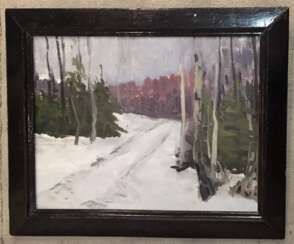 Azgur (Gorelova) G. G. - “Winter path”, 1954