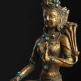 Vergoldete Bronze der Sitatara - photo 3