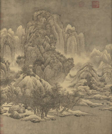 Landschaftsmalerei nach einem Vorbild der kaiserlichen Sammlung - фото 1