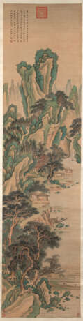 Zwei Landschaftsmalereien nach Qian Weicheng (1720-1772) - photo 2