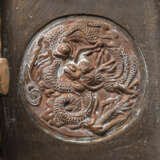 Ovaler Weihrauchbrenner aus Bronze mit 'Chilong'-Handhaben auf vierfüßigem Stand - photo 3
