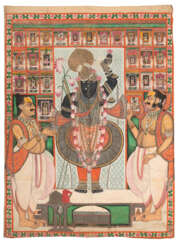 "Pata" Pichhwai von "Shrinathji"