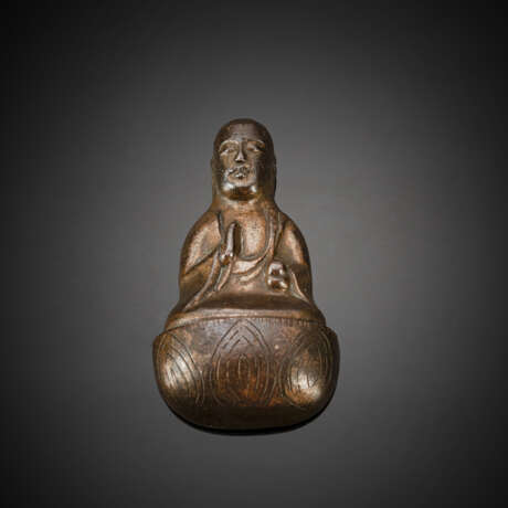 Kake-Botoke aus Bronze in Form des Jizô Bosatsu - photo 1