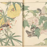 Imao Keinen (1845-1924): Titel ''Keinen Kacho Gafu''/ Blumen und Vögel der vier Jahreszeiten - photo 3