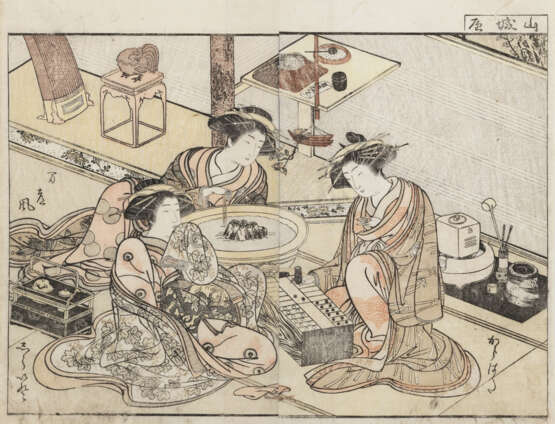 Kitao Shigemasa (1739-1820) und Katsukawa Shunshō (1726-1792) - фото 4