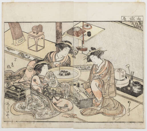 Kitao Shigemasa (1739-1820) und Katsukawa Shunshō (1726-1792) - фото 10