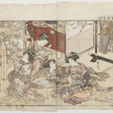 Kitao Shigemasa (1739-1820) und Katsukawa Shunshō (1726-1792) - фото 12