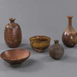 Gruppe von fünf Bizen-Keramiken - Foto 1