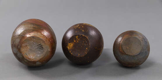 Gruppe von fünf Bizen-Keramiken - photo 6