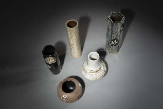Fünf Studiokeramik-Vasen - фото 3