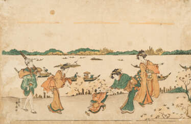 Katsukawa Shunsen (1762- ca.1830) und Utagawa Toyokuni I. (1769-1825)