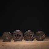 Vier Tsuba aus Eisen - photo 1