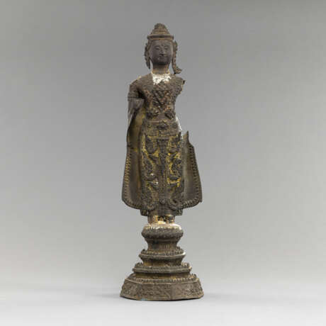 Bronze des stehenden Buddha - photo 1