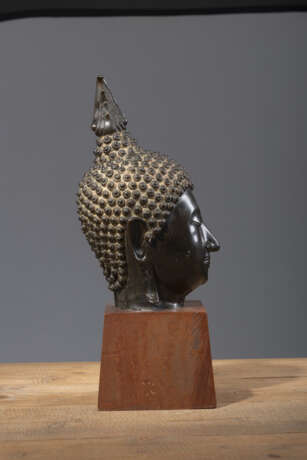 Kopf es Buddha aus Bronze - фото 2