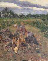 Азгур (Горелова) Г.Г. - "Край леса", 1953 г. Азгур (Горелова) Г.Г. - "Край леса", 1953 г.