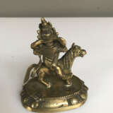 Bronze des Vaishravana auf einem Pferd - photo 4