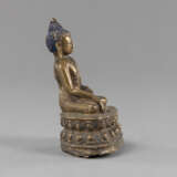 Kleine Bronze des Buddha Shakyamuni - фото 4