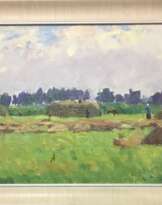 Дучиц Н.В. "Уборка сена", 1951 г. Дучиц Н.В. "Уборка сена", 1951 г.