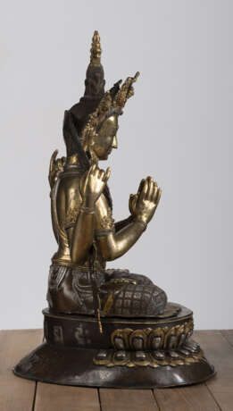 Bronze der Shadaksharilokeshvara - photo 2