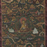 Drei Thangkas mit Darstellungen der Sitatara, Avalokiteshvara u. a. - photo 2